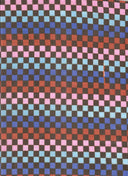 1 Yard Checkered Mesh Fabric Lightweight Stretch Sheer, 54” Wide Polyester Spandex