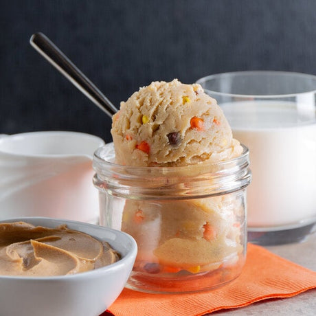 David's Cookies Peanut Butter Edible Cookie Dough with Reese's® Mini Pieces 8 lb. - 2/Case