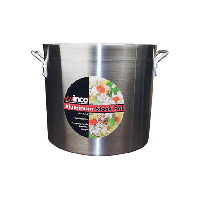 Winco Super Aluminum Stock Pot, 40 Quart