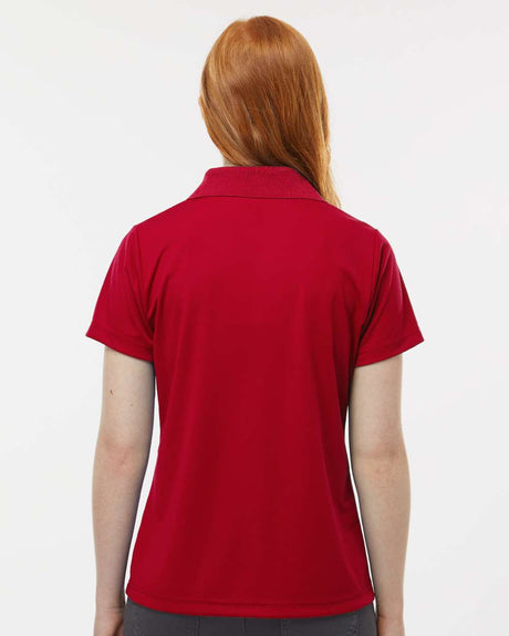 Paragon Womens Sebring lightweight performance polo with moisture wicking fabric