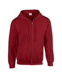 Gildan Heavy Blend Full-Zip Hoodie - Classic Warm Fleece
