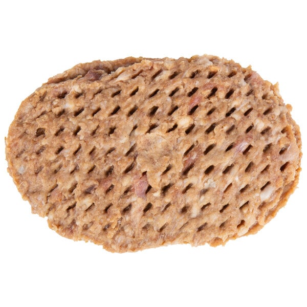 Country Magic 4 oz. Pizza Burger Patty - 40/Case