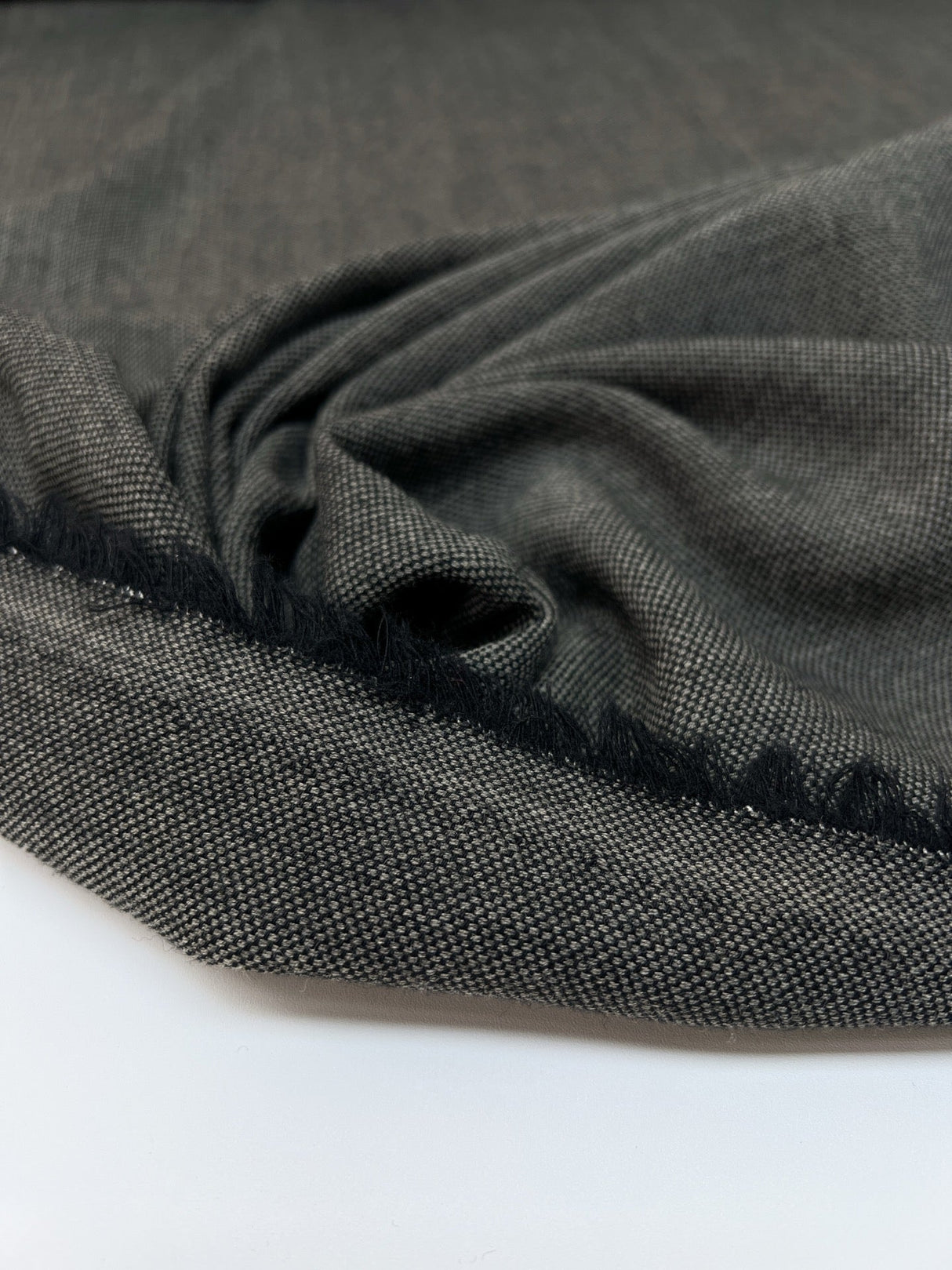 Wool Fabric Gray Shades