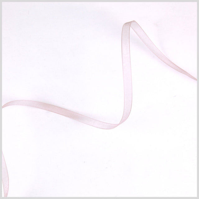Rosy Mauve Organza Ribbon