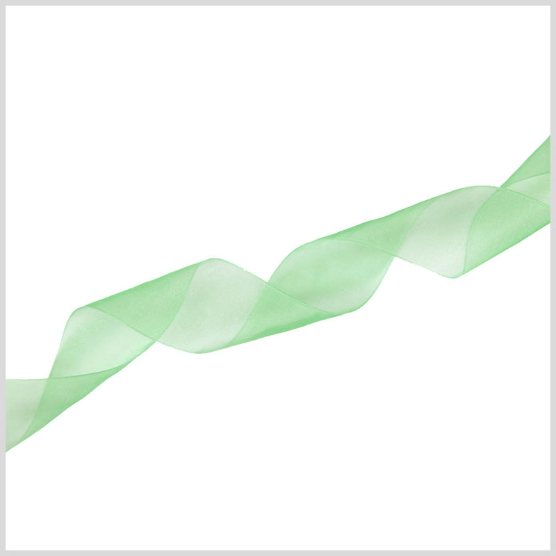 1/4" Emerald Organza Ribbon
