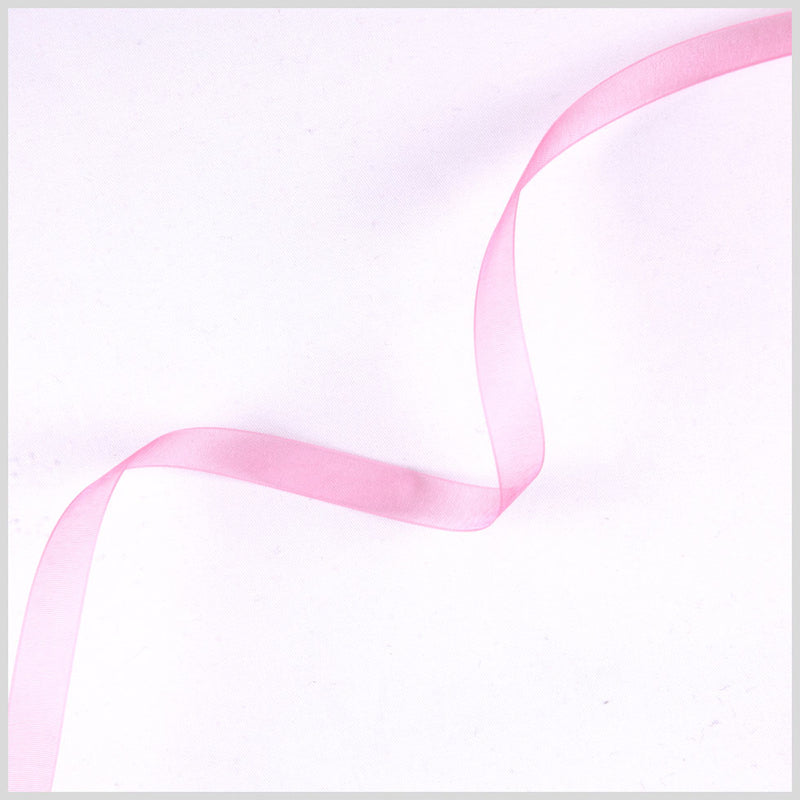 3/8" Hot Pink Organza Ribbon