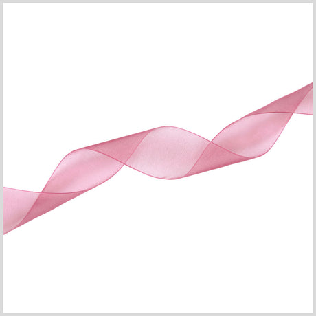 3/8" Wine Organza Ribbon