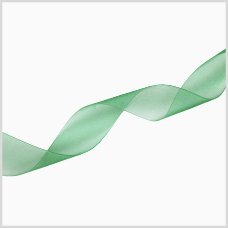 3/8" Forest Organza Ribbon