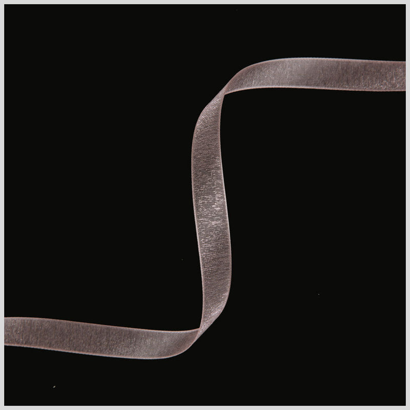 3/8" Peach Organza Ribbon