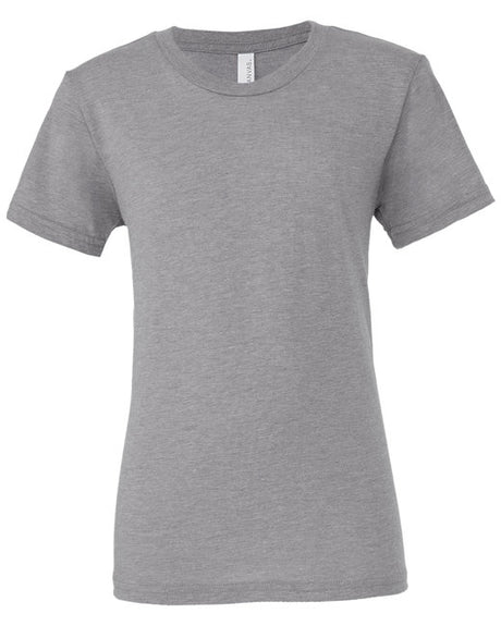 Bella + Canvas® Youth CVC Jersey Crewneck Short Sleeve T-Shirt