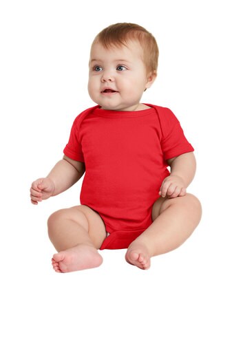 RADYAN® Infant Baby Rib Bodysuit Short Sleeve