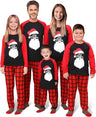 Plaid Christmas Santa Pajamas Set