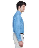 UltraClub® Men's Cypress Denim with Pocket