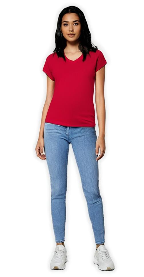 Gildan® Softstyle Women’s V-Neck T-Shirt