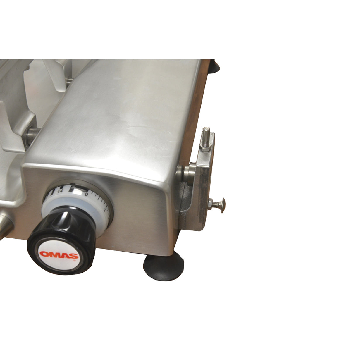 Omcan 44006 12 5/16" Horizontal Gear-Driven Slicer 110V, 0.40 HP