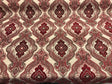 Fabricut Sardinia Chenille Upholstery Fabric - Ruby, Very Heavyweight, 54" Width, 13.5" Horizontal Repeat, 18.5" Vertical Repeat (1 Yard)