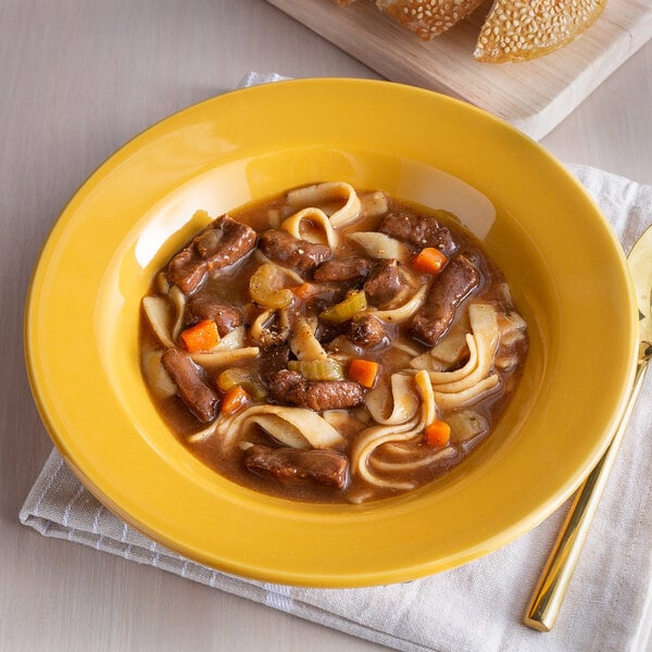 Spring Glen Fresh Foods Beef Noodle Soup 5 lb. - 2/Case