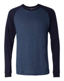 BELLA + CANVAS Men's Long Sleeve Jersey Baseball Tee