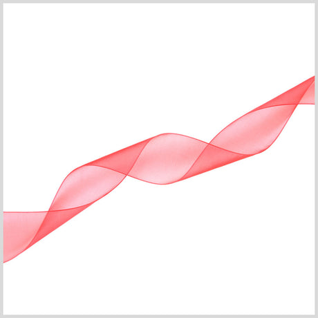1.5" Red Organza Ribbon