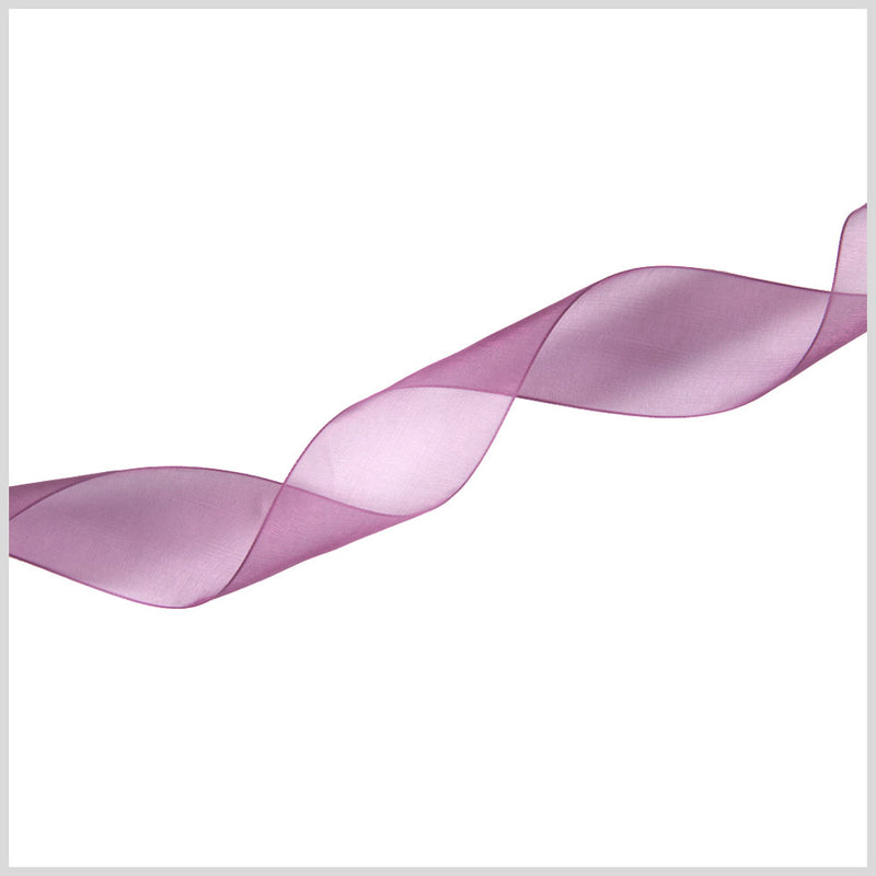 1.5" Plum Organza Ribbon