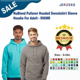 JERZEES® NuBlend Pullover Hooded Sweatshirt Long Sleeve For Adult