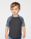 RADYAN® Toddler Classic 3/4 Sleeve Baseball Tee