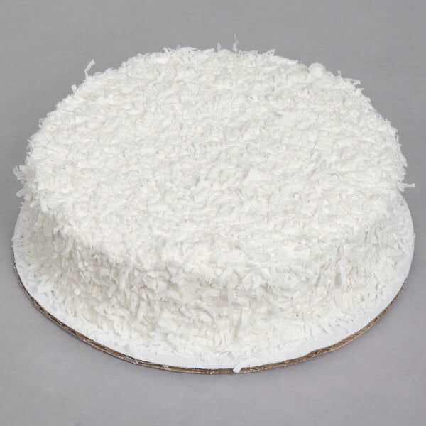 Pellman White Coconut Cake 48 oz. - 4/Case