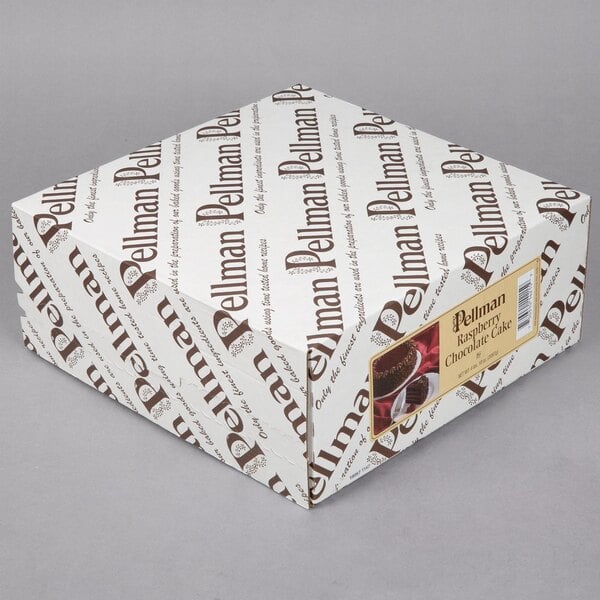 Pellman Raspberry Chocolate Cake 74 oz. - 4/Case