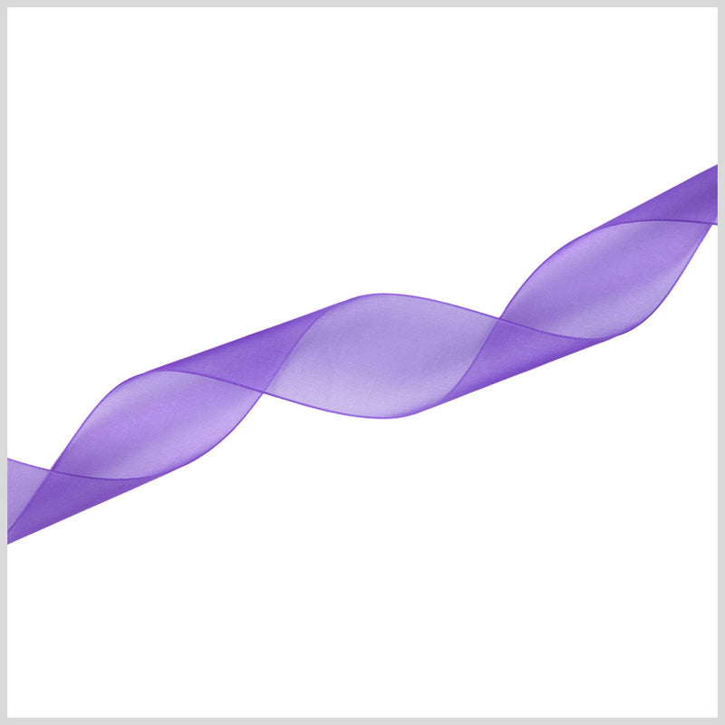 1.5" Regal Purple Organza Ribbon