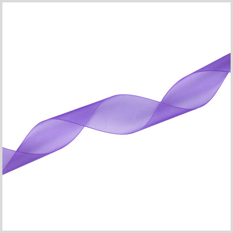 1.5" Regal Purple Organza Ribbon