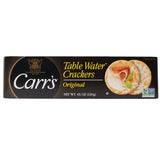 Carr's 4.25 oz. Box of Original Table Water Crackers - 12/Case