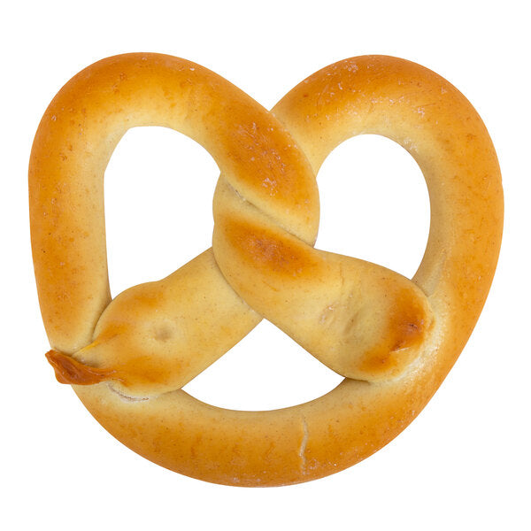 SuperPretzel Cheddar Cheese Stuffed Soft Pretzel 5 oz. - 50/Case
