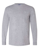Bayside Unisex Union-Made Long Sleeve Pocket T-Shirt