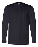 Bayside Unisex Union-Made Long Sleeve Pocket T-Shirt