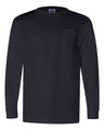 Bayside Unisex Union-Made Long Sleeve Pocket T-Shirt