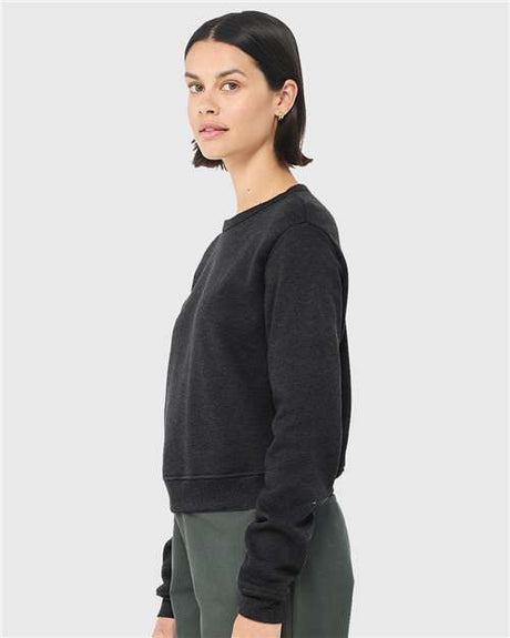 BELLA CANVAS women's fleece crewneck sweatshirt