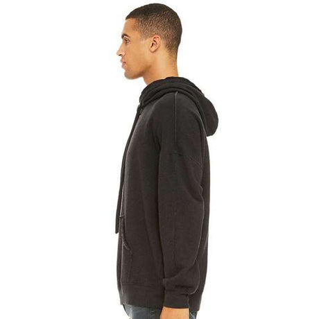BELLA + CANVASÂ Fashion Raw Seam Hoodie - S