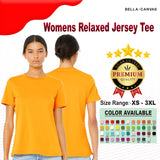BELLA + CANVAS® Women’s Relaxed Crewneck Short Sleeve Jersey Tee