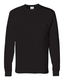 Hanes Men's Authentic Long Sleeve Pocket T-Shirt