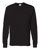 Hanes Men's Authentic Long Sleeve Pocket T-Shirt