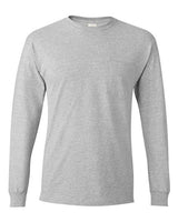 Hanes Men's Authentic Long Sleeve Pocket T-Shirt
