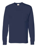 Hanes Men's Authentic Long Sleeve Pocket T-Shirt