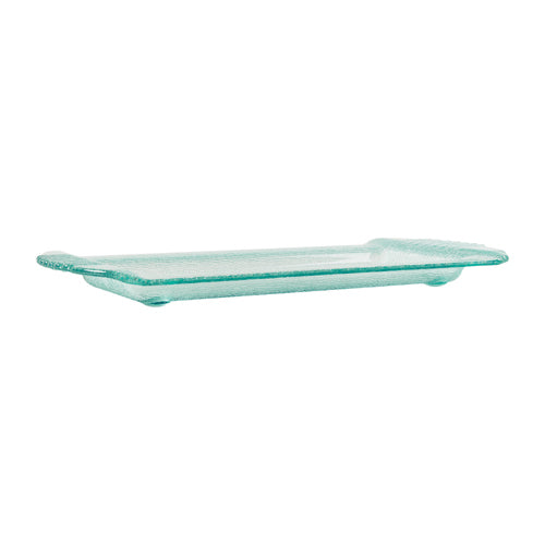 G. E. T. Polycarbonate Platters, Rectangle, 18" x 9," Color: Jade - Pack of 3