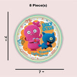 8 Count UglyDolls Moxy and Ugly Dog Paper Dessert Plates 7 Inch Kids Birthday Party Plates