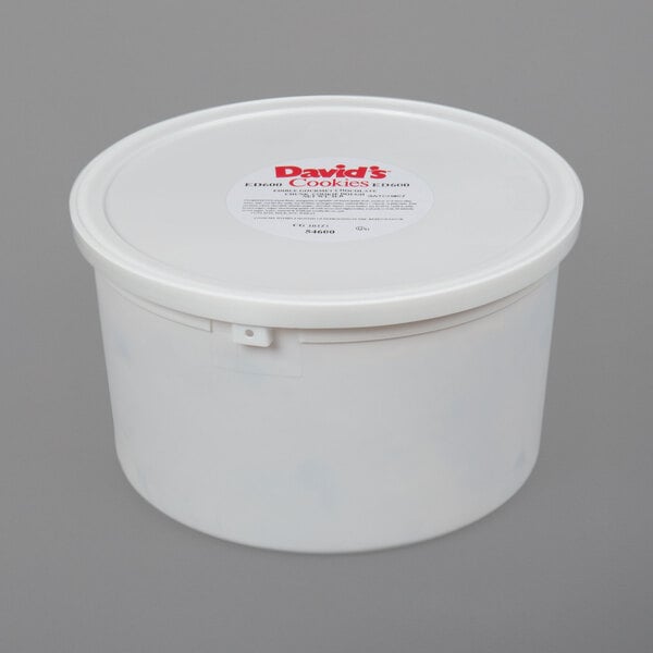 David's Cookies Chocolate Chunk Edible Cookie Dough 8 lb. - 2/Case
