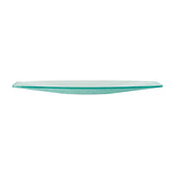 GET Jade Oval Polycarbonate Platter, 22.5" x 9" - Case of 3