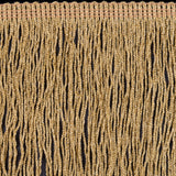 6" Gold Metallic Fringe