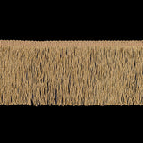 6" Gold Metallic Fringe