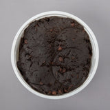 David's Cookies Triple Chocolate Brownie with HERSHEY'S® Kisses Edible Cookie Dough 8 lb. - 2/Case