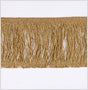4" Gold Metallic Fringe